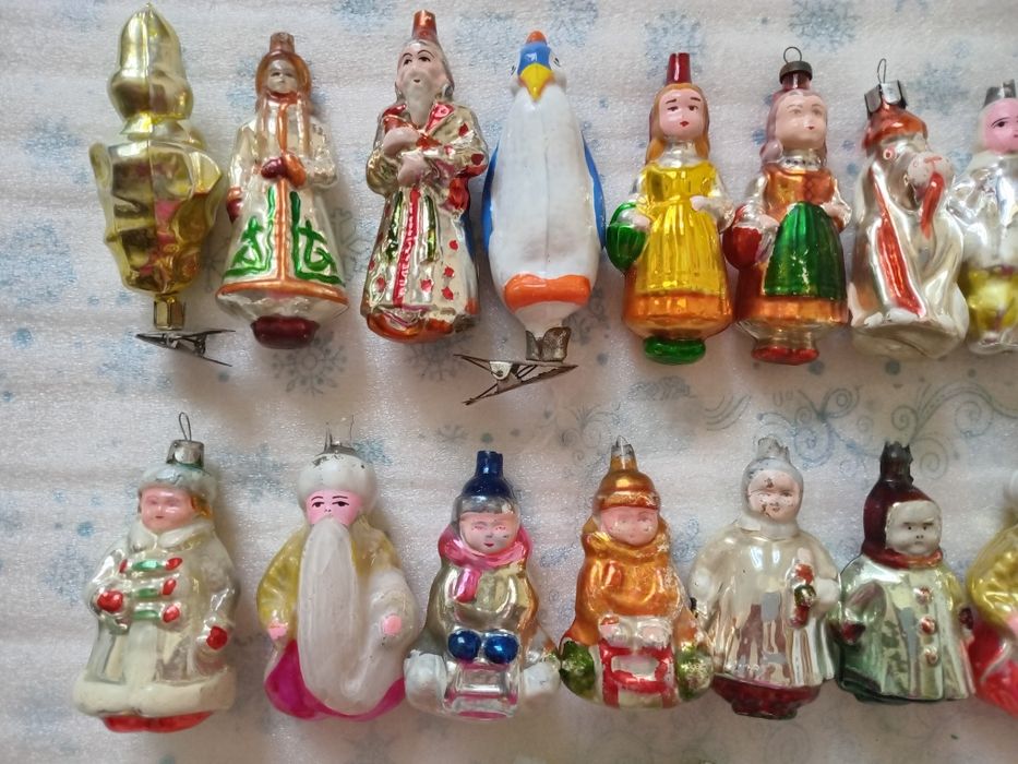 Елочные игрушки СССР
