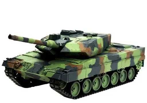 Танк Heng Long 3889 Leopard II A6  UPG 2.4GHz 1:16  пневмопушка , дим