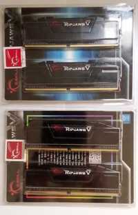 Memória RAM G.SKILL Ripjaws V 32GB (4x8GB) DDR4 3200MHz CL16 Preta