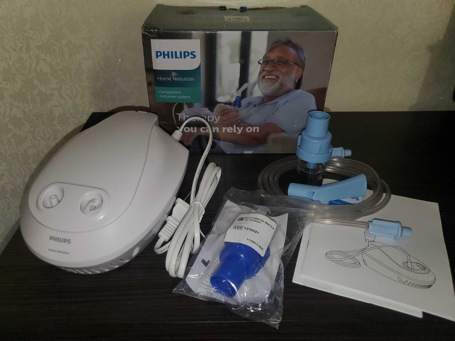 Компрессорний небулайзер Інгалятор PHILIPS HOME NEBULIZER (США)