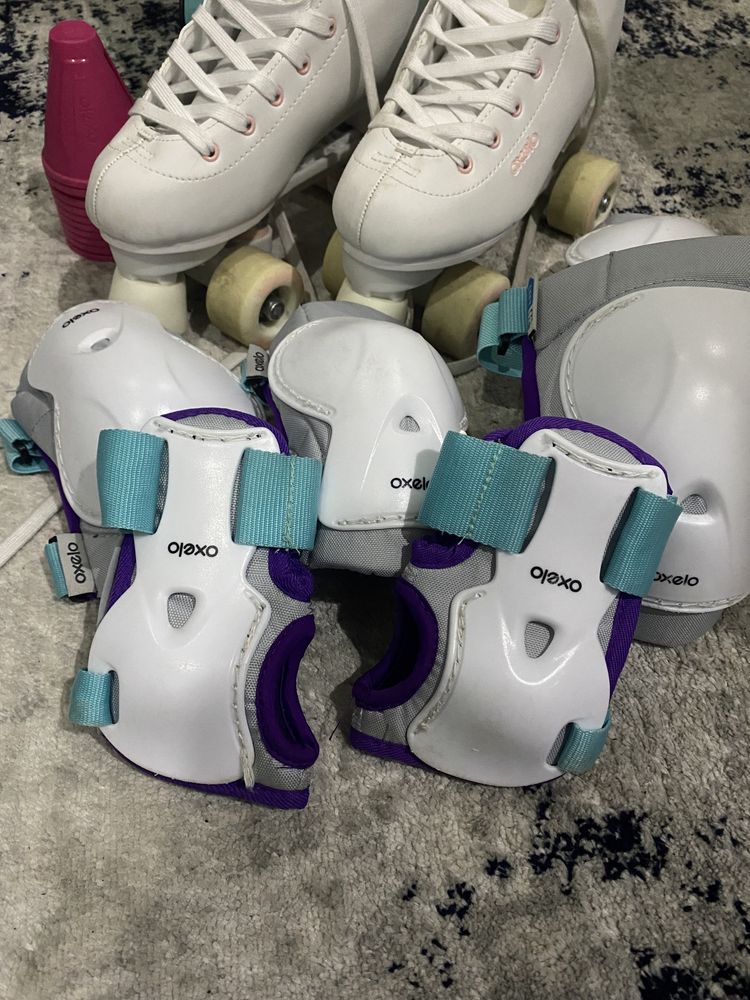 Patins 4 rodas Decathlon Novo Preço