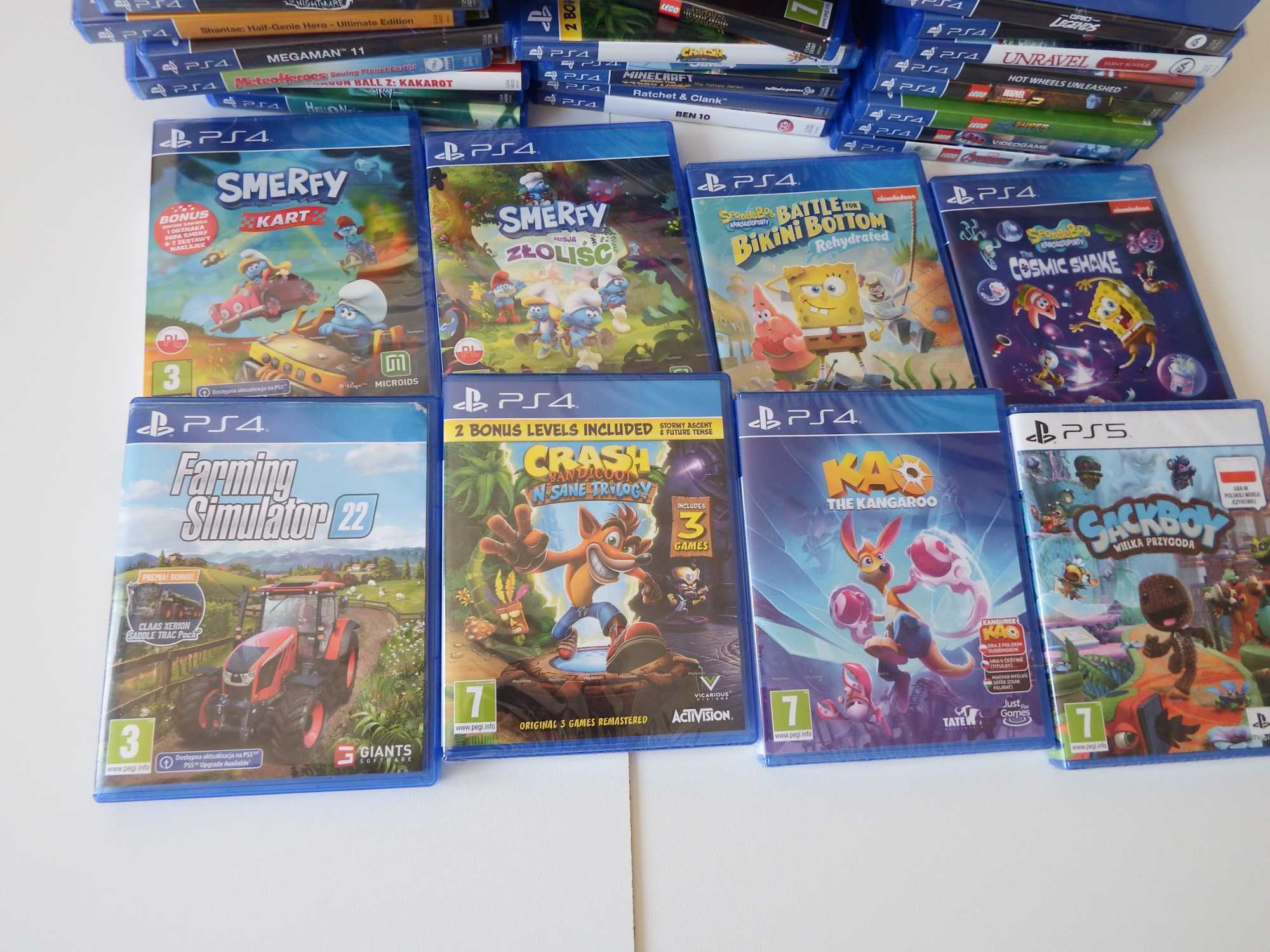 PS4/PS5 SYMULATOR FARMY 22 PL inne gry dla DZIECI playstation