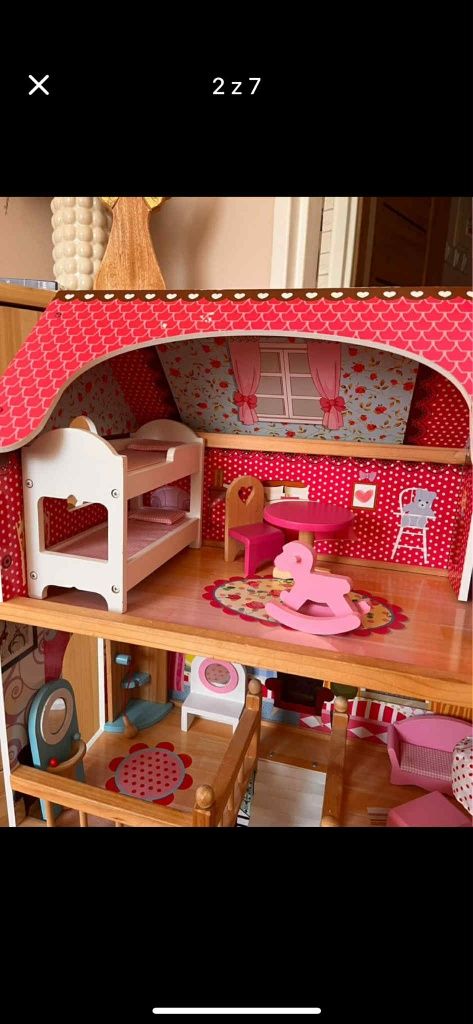 PILNIE sprzedam duży drewniany domek
