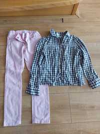 Koszula i spodnie dla dziewczynki