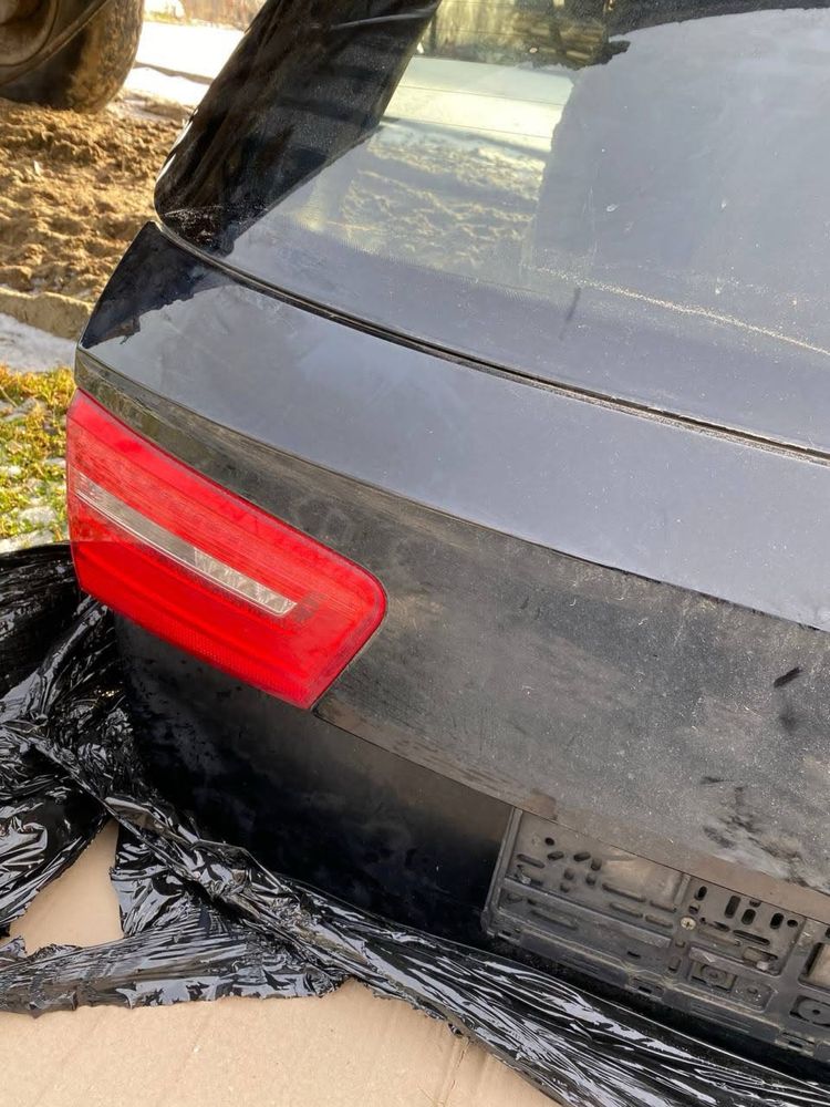 Audi A6 C7 комплектна кришка багажника універсал 4G9 скло в колір L9YB