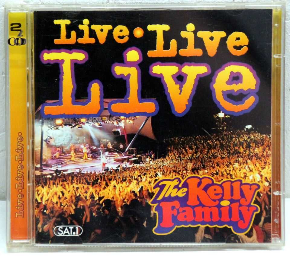 The Kelly Family -Live Live Live- CD duplo musica portes grátis