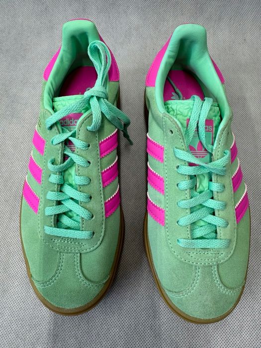 Adidas Gazelle Bold W Damskie Sneakersy Rozmiar 36 Turkusowe