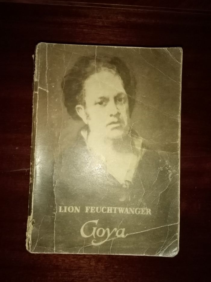 Książka z 1955 r. - biografia GOYA - autor Lion Feuchtwanger