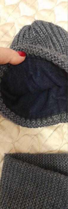 Шапка і баф зимовий на хлопчика 4-5 р.