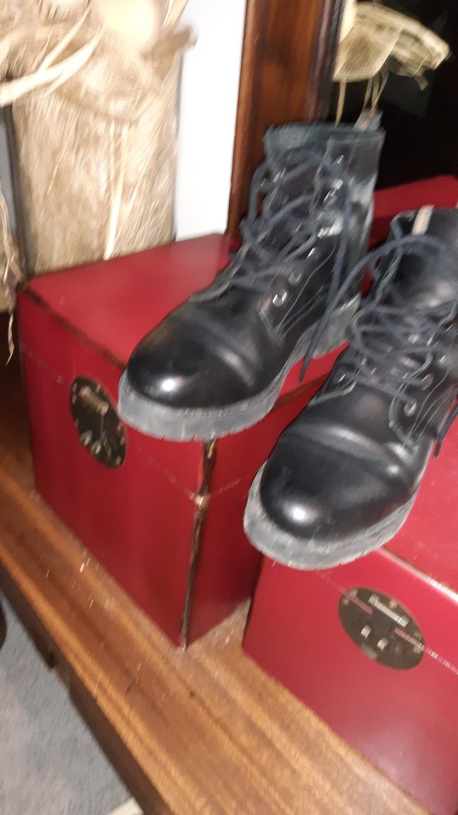 Botas de pele de senhora 38