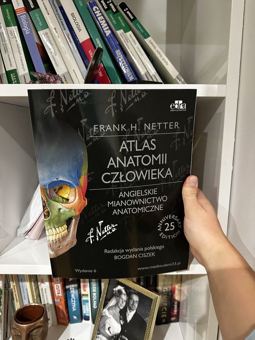 Atlas anatomii netter mianownictwo angielskie