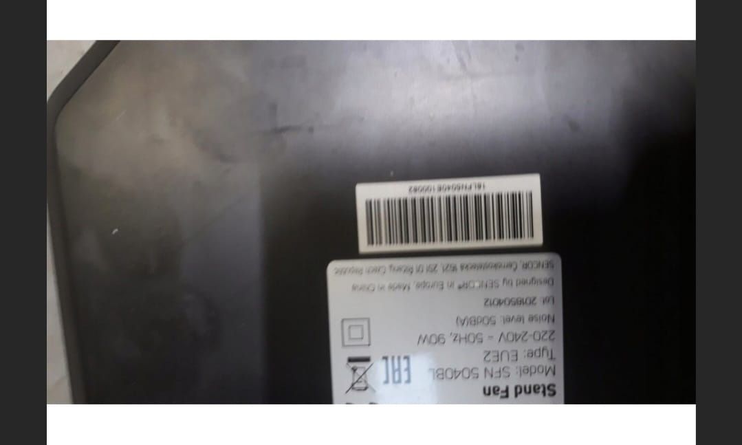 Wentylator sensor sfn 5040BL