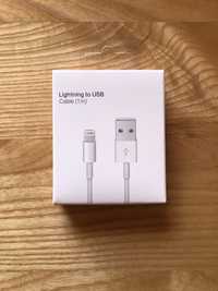 Кабель для зарядки iPhone, iPod, iPad / Lightning to USB / 1 м