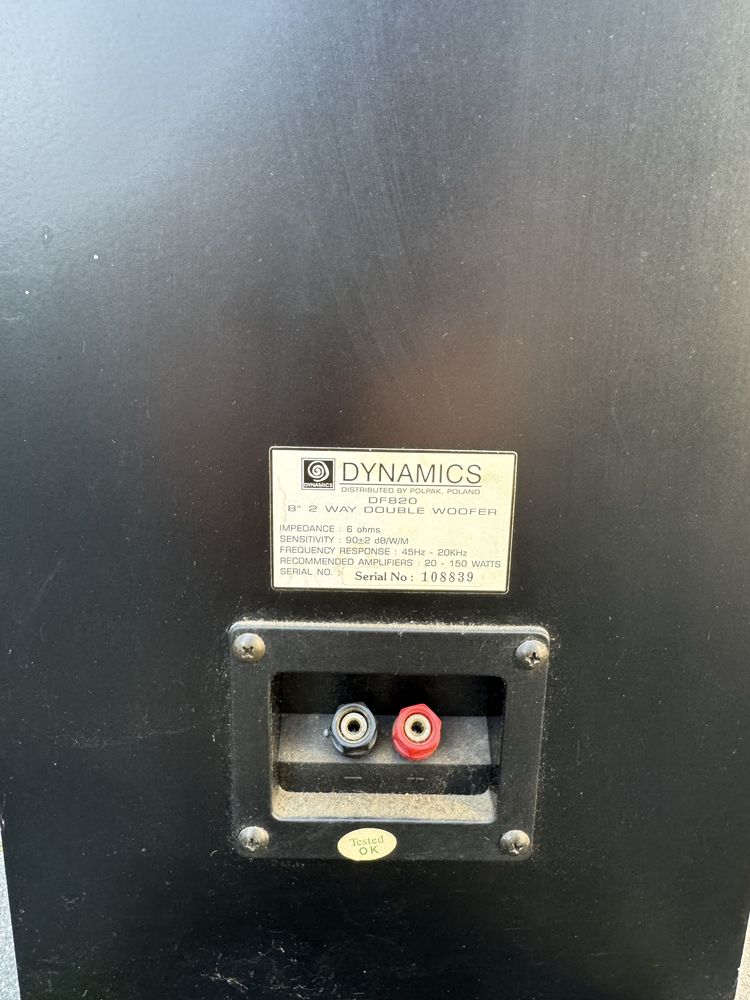 4 kolumny Dynamisc DF820