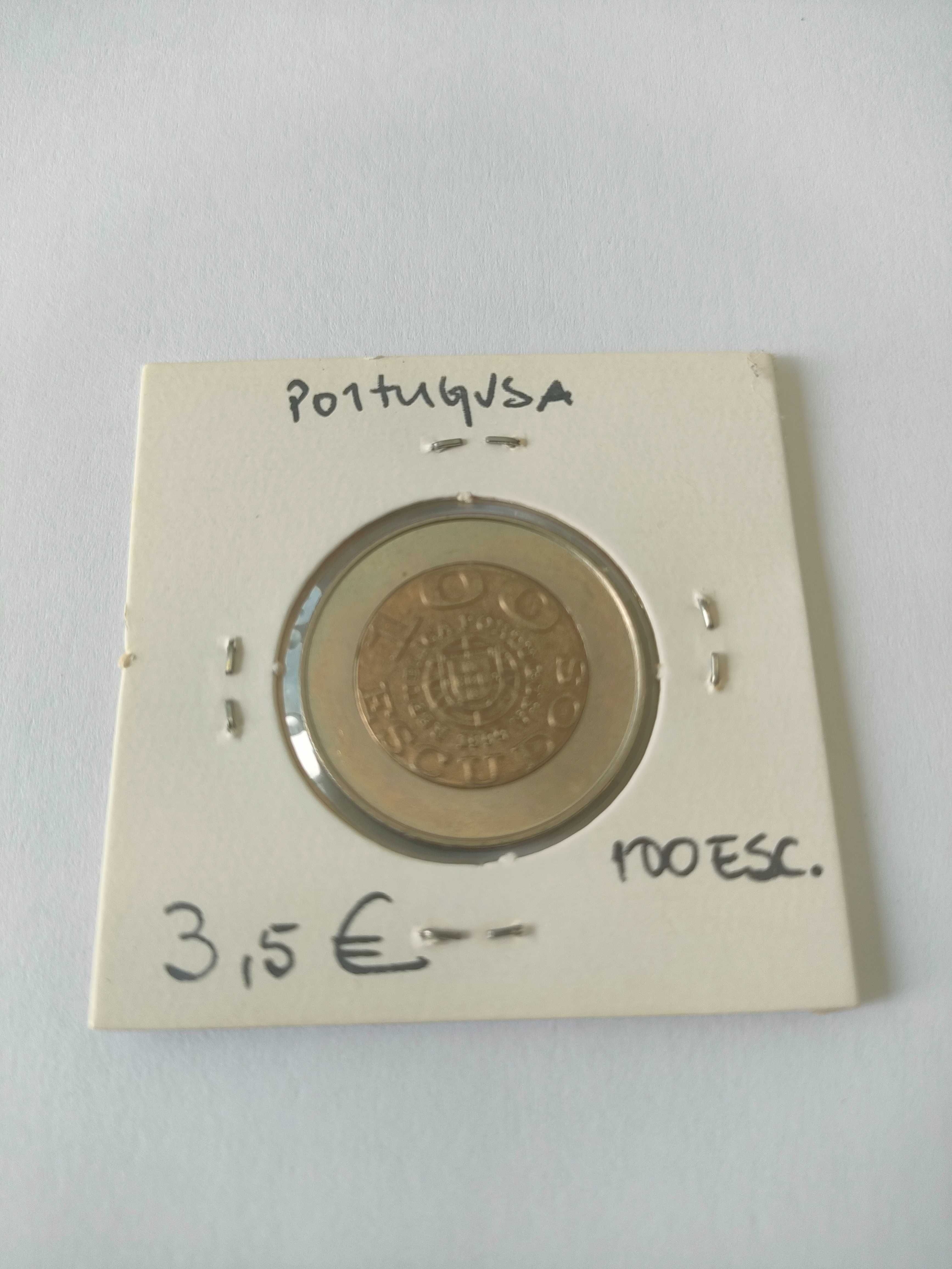 Moeda 100 escudos Portugusa