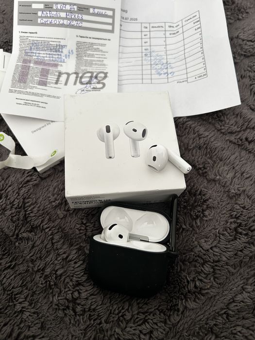 Airpods 4 оригинал на гарантии торг