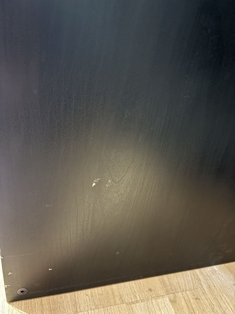 Regal kallax ikea czarnobrązowy