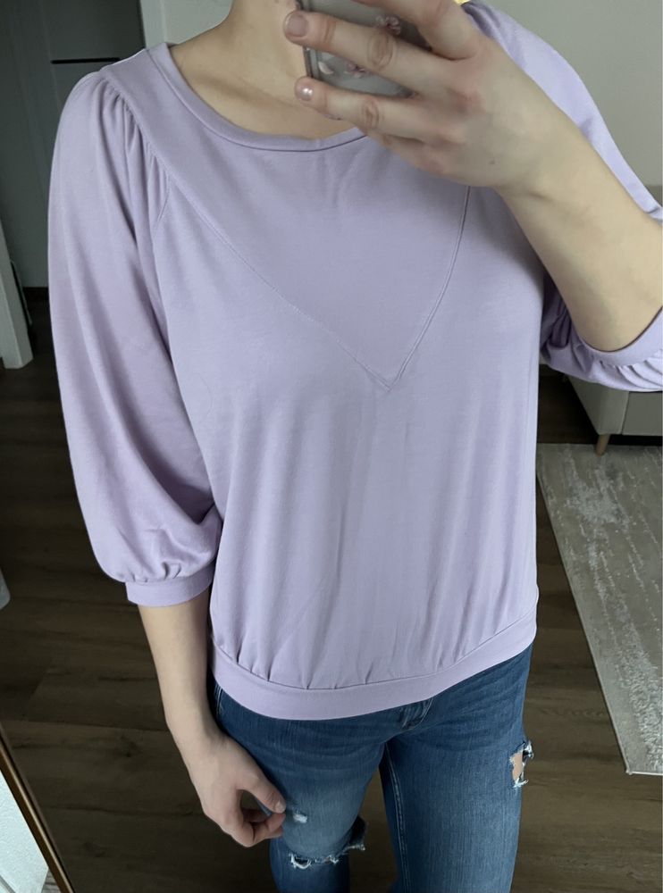 Bluza bluzka damska fioletowa Top Secret