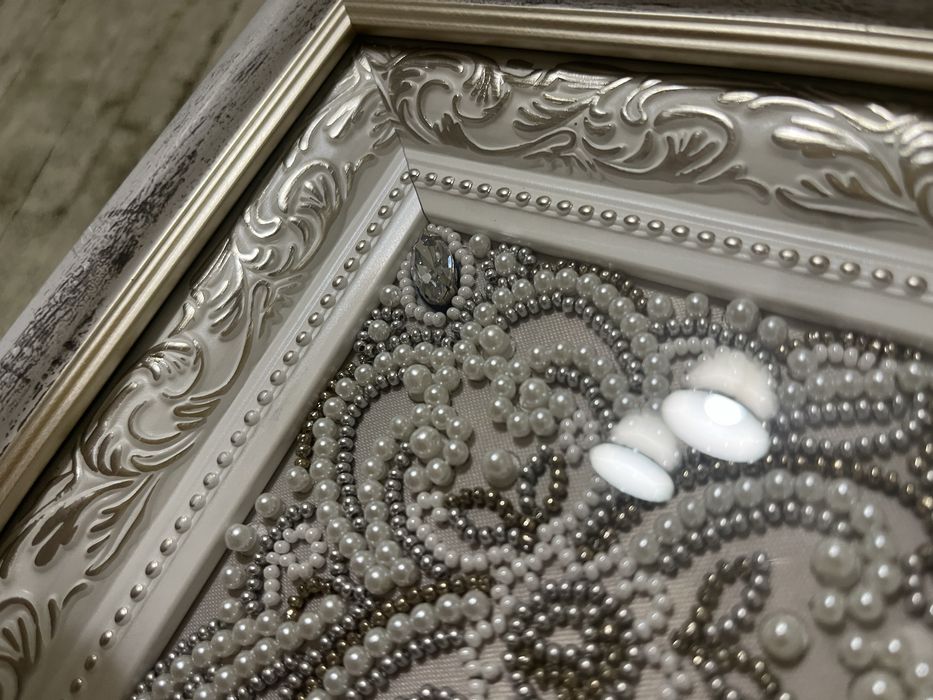 Икона бисером. Ручная робота. Вышитая икона