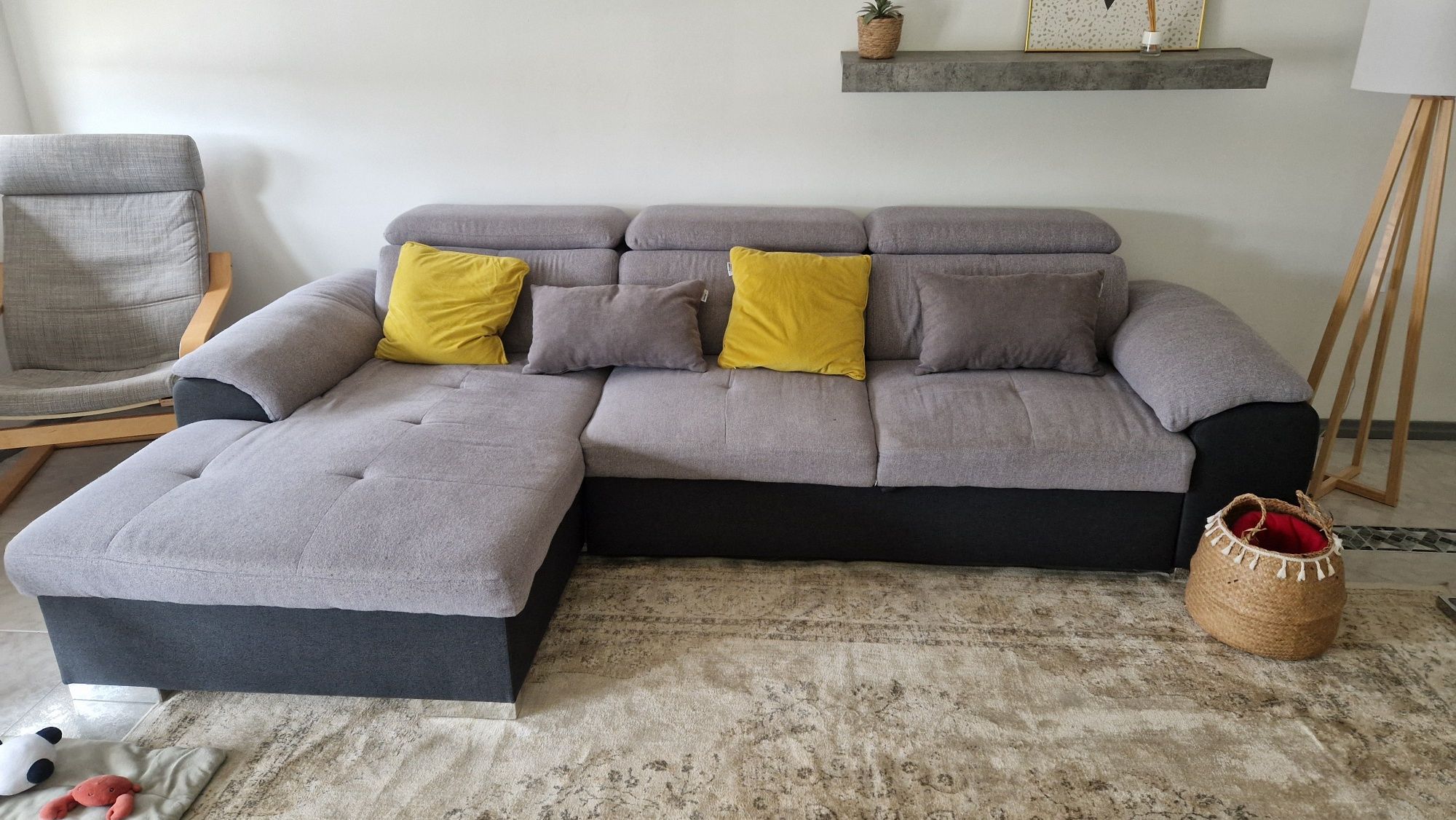 Sofa chaise longue com cama Arcádia Conforama