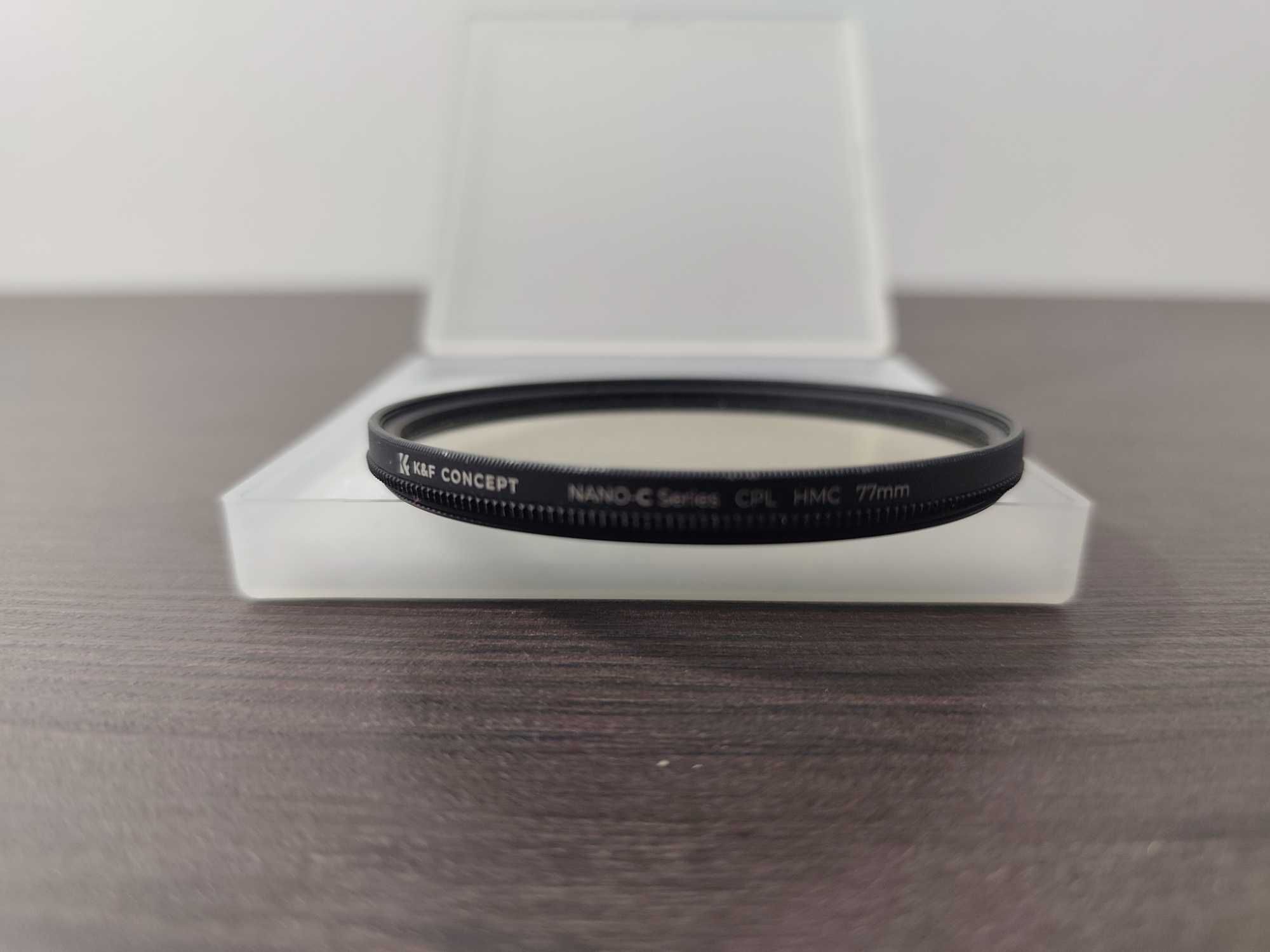 Filtr K&F Nano-C Series CPL HMC 77mm