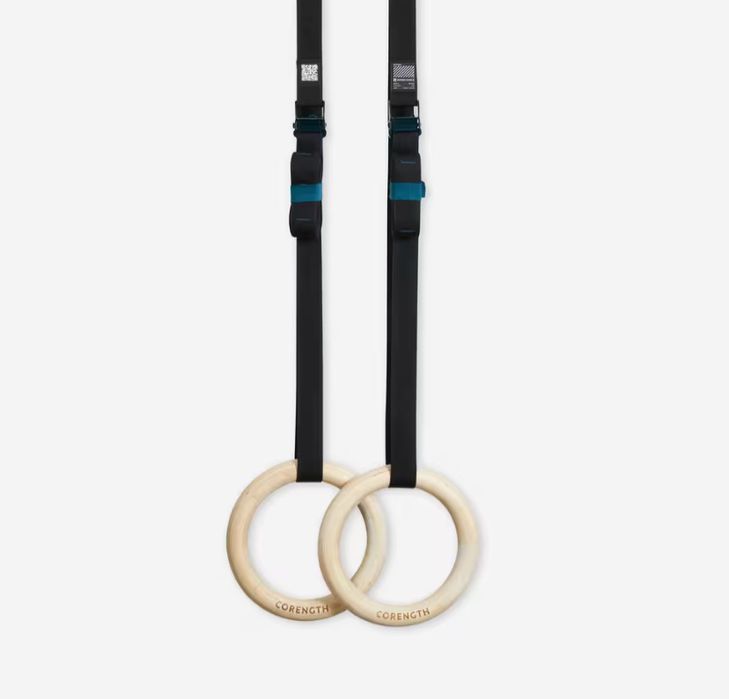 Argolas de cross training e ginástica madeira