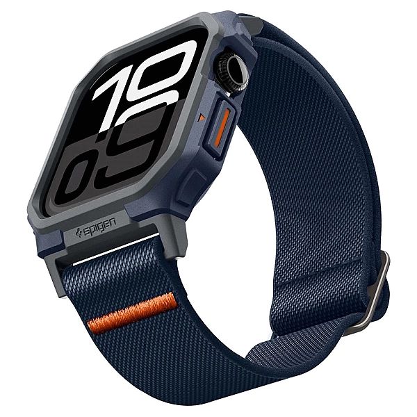 Pasek Spigen Lite Fit "Pro" na Apple Watch 10/46 mm - granatowy