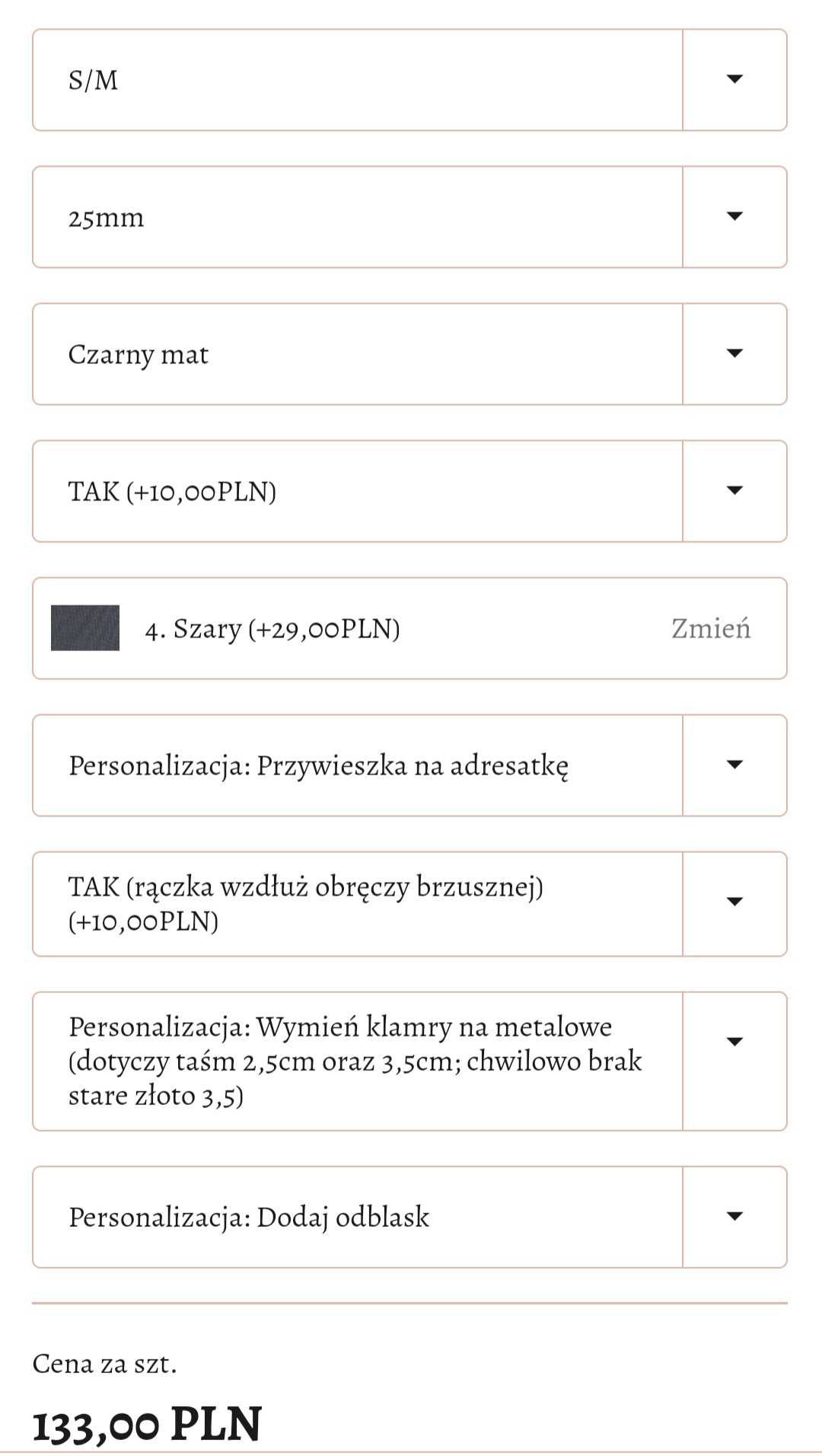 Szelki guard + smycz