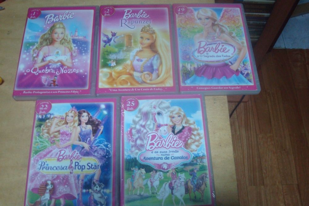 13 Filmes originais da barbie 1 deles em 3d