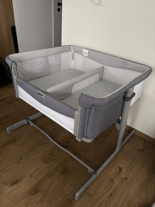 Łóżeczko dostawne CHICCO NEXT2ME TWINS