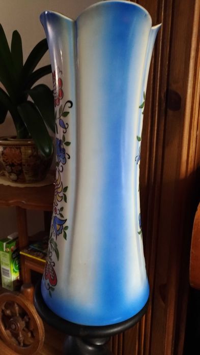 Duży wazon Lubiana niebieski