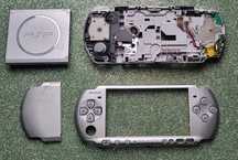 Carcaça cinzenta para psp mod.3000