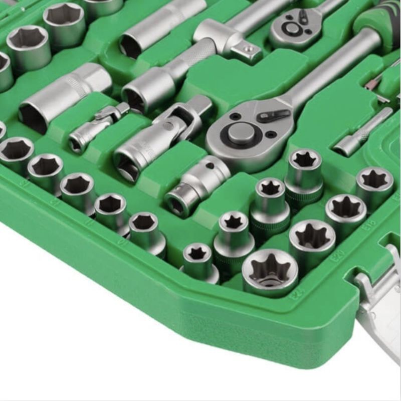 Набор инструментов 1/2" & 1/4" 108 ед. INTERTOOL ET-6108SP