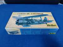 Kit de Avião em Plastico Curtiss SBC-4 Helldiver da Heller Novo