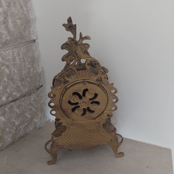 Relógio de mesa antigo Mercedes