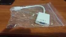 Перехідник HDMI на VGA 1080 p перетворювач конвертер адаптер аудио