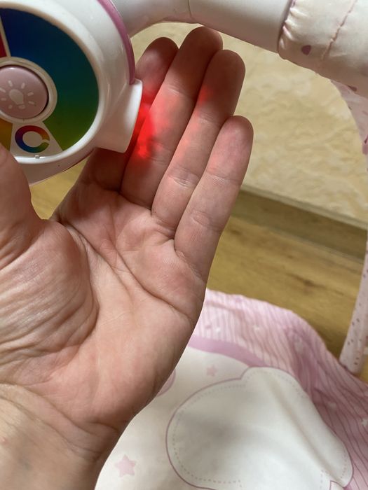 Розвиваючий коврик Chicco, рожевий, у відмінному стані,з музикою