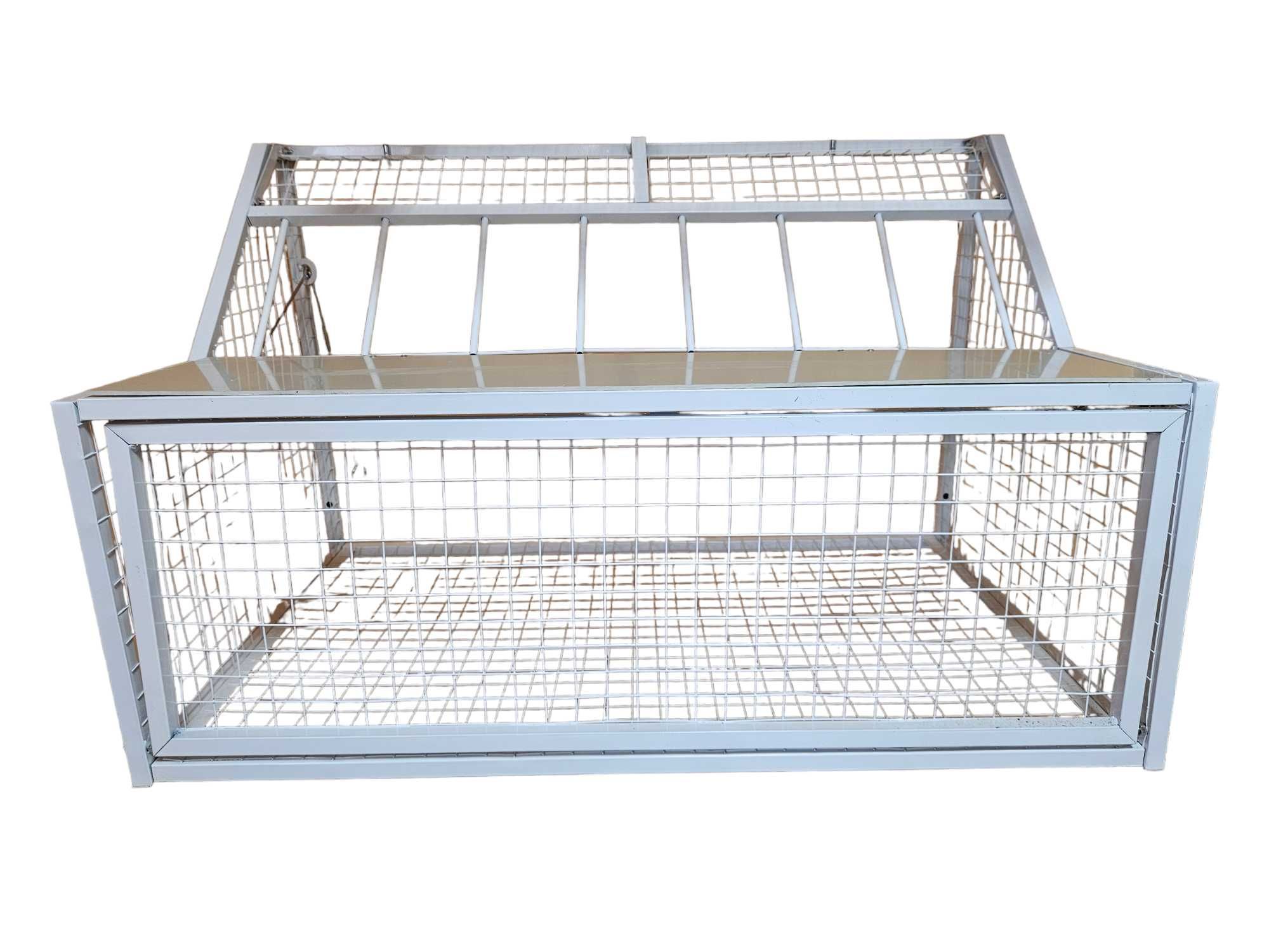 Wlot wylot belgijski dla gołębi ptaków 100 cm stal malowana