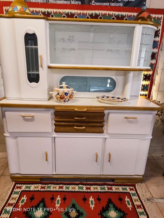 Piękny Kredens stół zestaw dla konesera  Mazowieckie Transport
