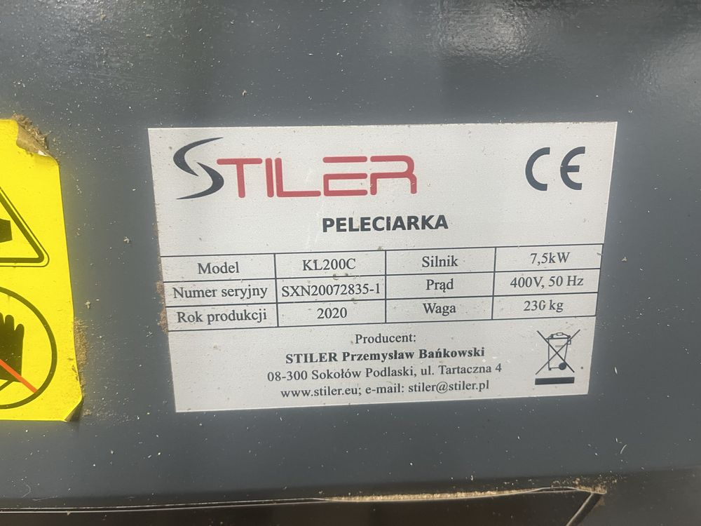 Peleciarka Stiler 7,5kW