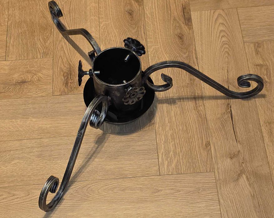 stojak choinkowy stojak pod choinkę metalowy na choinkę duży 11cm pień