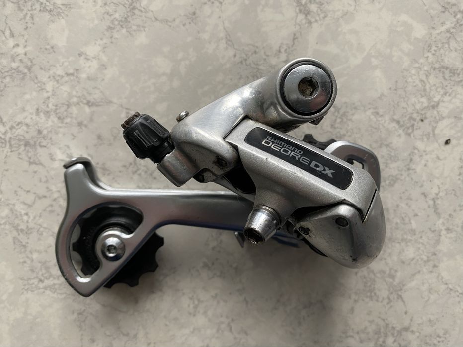 Przerzutka 7s DX shimano rd-m650 retro mtb dziecięcy tourney altus tył