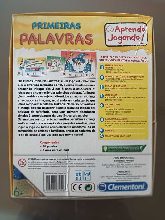 Puzzle - "Primeiras Palavras"