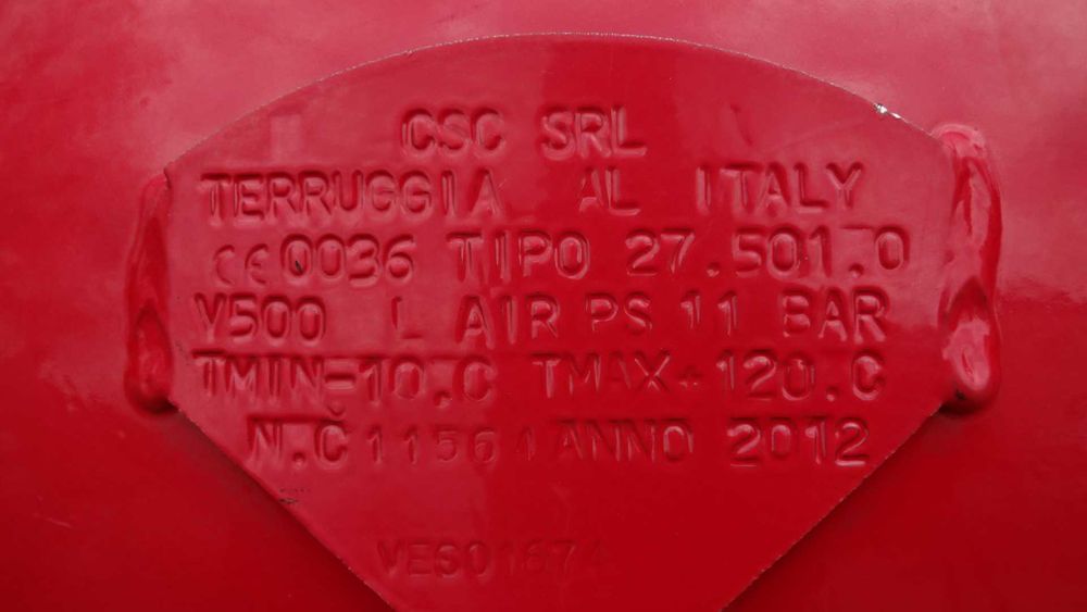 Kompresor Fini 11 Bar 7,5 kw 500l Cod849T000 BTTN905FN003 Sprężarka