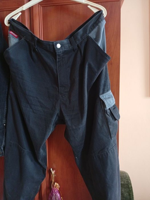 Spodnie męskie czarne xxxl