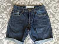 Spodenki spodnie męskie r.S (30) jeans spodnie krótkie dżinsowe szorty