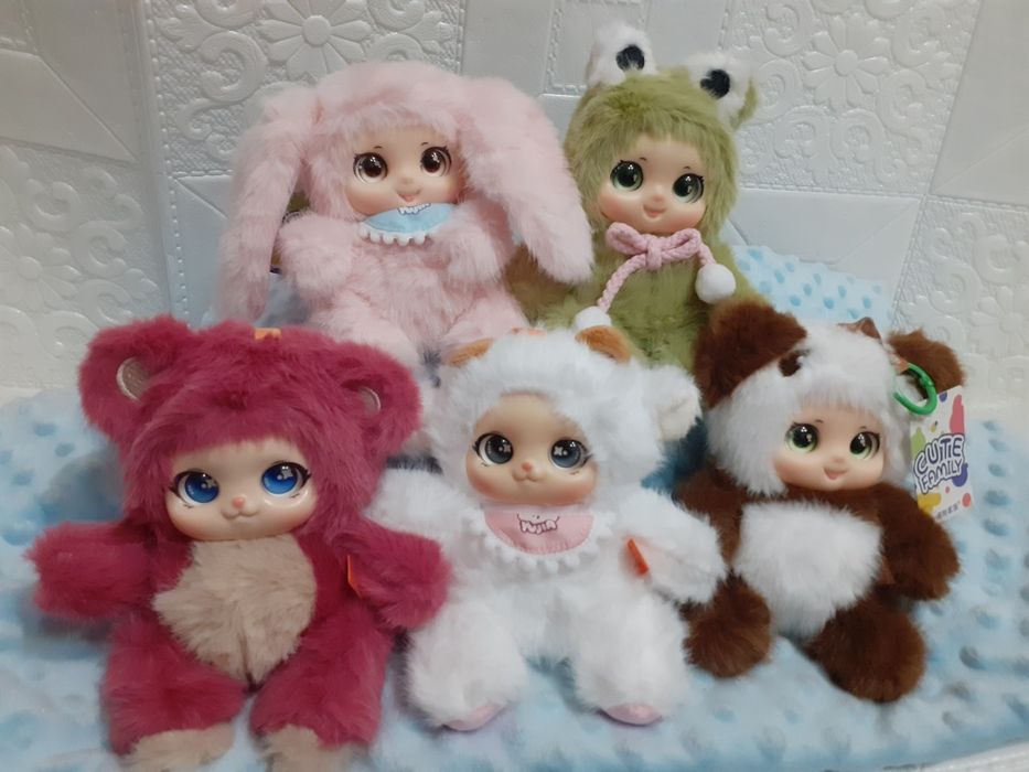 Милі ляльки Kawaii 18 см з вініловим обличчям, ароматизовані