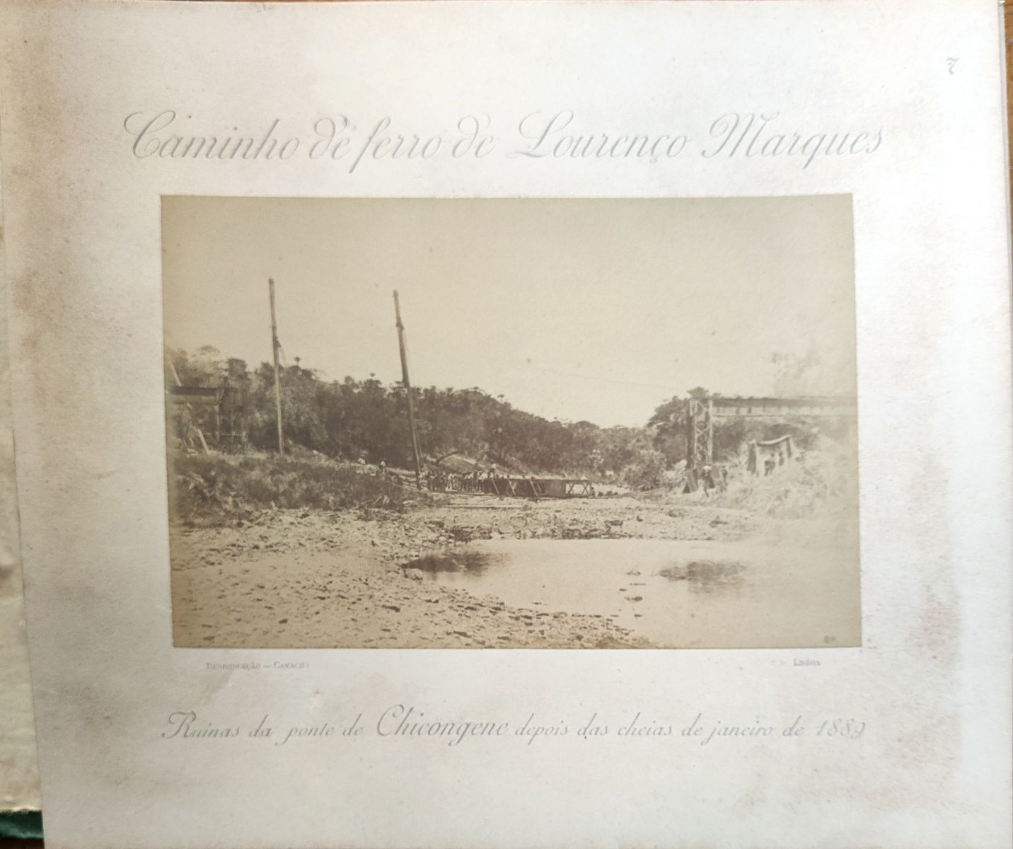 Livro fotográfico de coleção - Caminho de Ferro de Lourenço Marques .