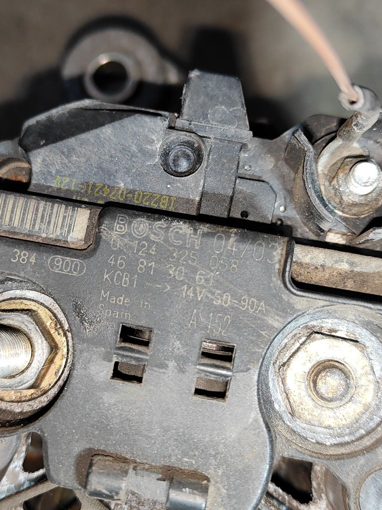 Fiat Stilo 1.6 16V alternator 0986.042.000 i inne