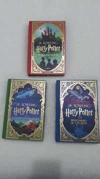 Livros Harry Potter 1-3